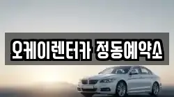 오케이렌터카 정동예약소