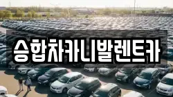 승합차카니발렌트카