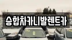 승합차카니발렌트카