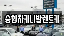 승합차카니발렌트카