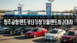 청주공항렌트카단기장기월렌트사고대차