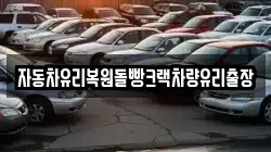 자동차유리복원돌빵크랙차량유리출장
