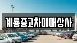 계룡중고차매매상사