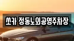 쏘카 정동노외공영주차장
