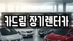 카드림 장기렌터카