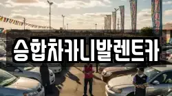 승합차카니발렌트카