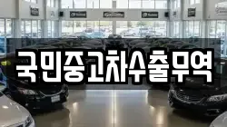 국민중고차수출무역