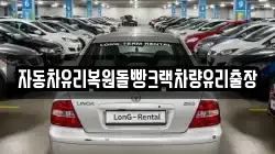 자동차유리복원돌빵크랙차량유리출장