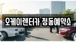 오케이렌터카 정동예약소