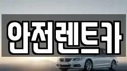 안전렌트카