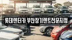 롯데렌터카 부산장기렌트전문지점