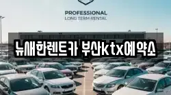 뉴새한렌트카 부산ktx예약소