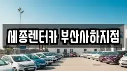 세종렌터카 부산사하지점