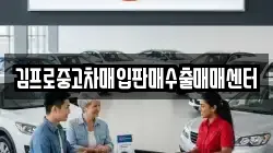 김프로중고차매입판매수출매매센터