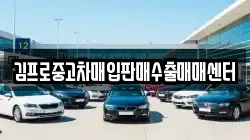 김프로중고차매입판매수출매매센터