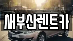 새부산렌트카
