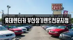 롯데렌터카 부산장기렌트전문지점