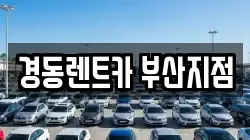 경동렌트카 부산지점