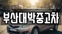 부산대박중고차