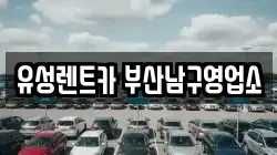 유성렌트카 부산남구영업소