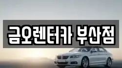 금오렌터카 부산점