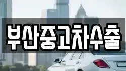 부산중고차수출