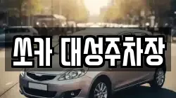 쏘카 대성주차장
