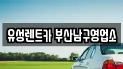 유성렌트카 부산남구영업소