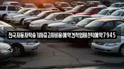 전국자동차탁송기사중고차비용예약견적업체스틱예약7945
