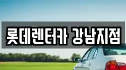 롯데렌터카 강남지점