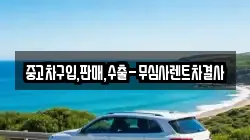 중고차구입,판매,수출-무심사렌트차결사