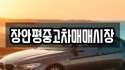 장안평중고차매매시장