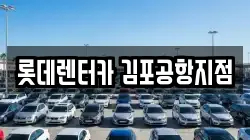 롯데렌터카 김포공항지점