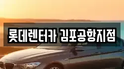 롯데렌터카 김포공항지점