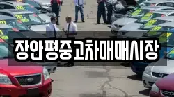 장안평중고차매매시장