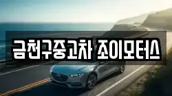 금천구중고차 조이모터스