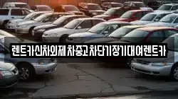 렌트카신차외제차중고차단기장기대여렌트카