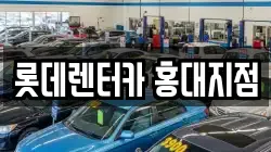 롯데렌터카 홍대지점