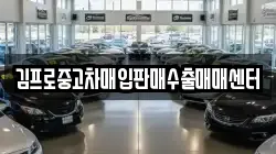김프로중고차매입판매수출매매센터