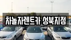 서울특별시 성북구 동선동4가 렌트카,단기렌트카,장기렌트카,중고차,중고차매매,중고차매입