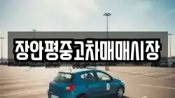 장안평중고차매매시장
