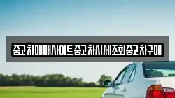 중고차매매사이트중고차시세조회중고차구매