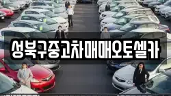 성북구중고차매매오토셀카