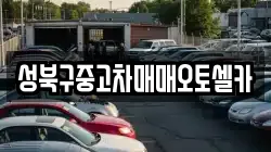 성북구중고차매매오토셀카