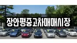 장안평중고차매매시장