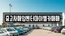 중고차매입센터마이셀카매매