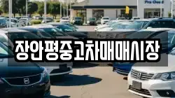 장안평중고차매매시장