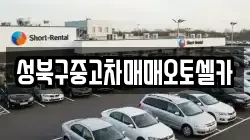 성북구중고차매매오토셀카
