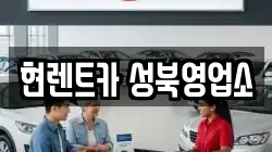 현렌트카 성북영업소
