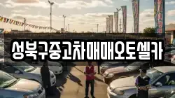 성북구중고차매매오토셀카